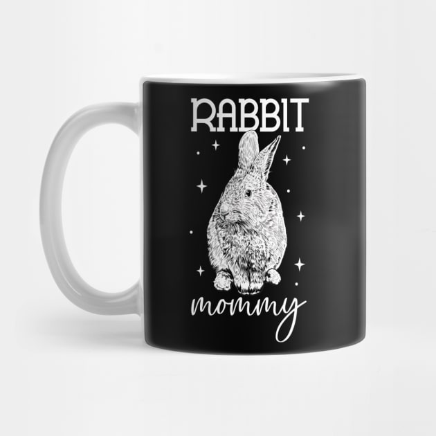 Rabbit lover - Rabbit Mommy by Modern Medieval Design